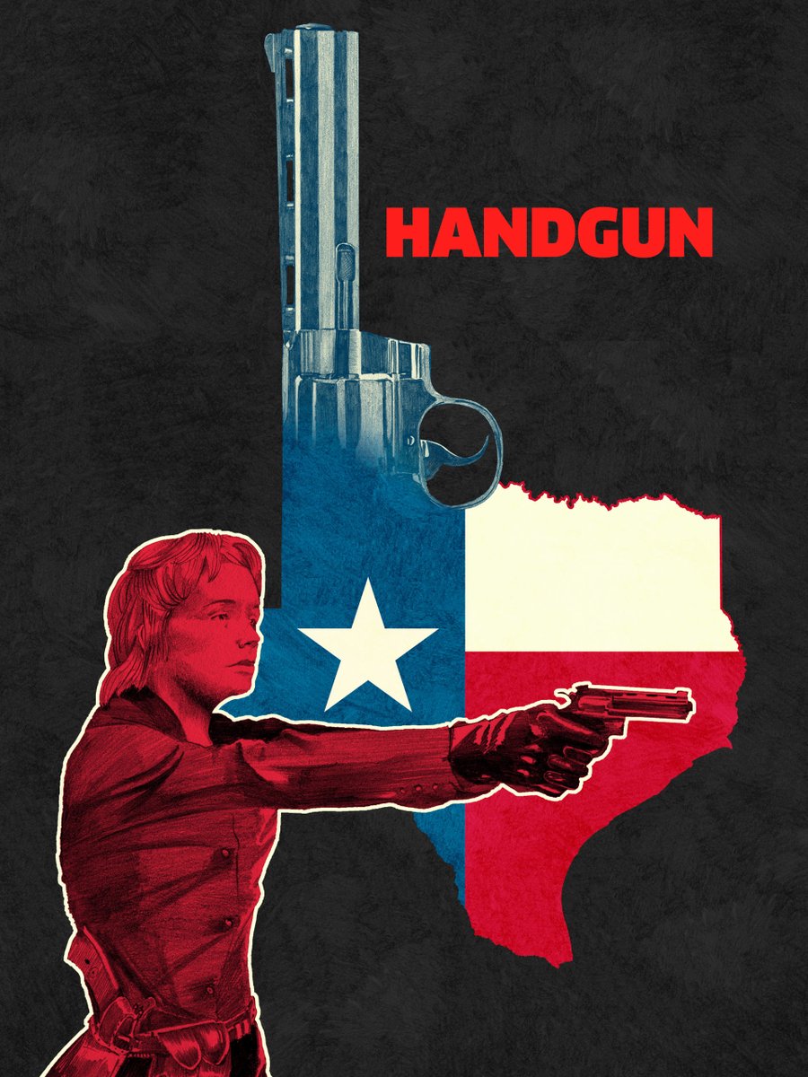 Th_Gerber's tweet photo. Je viens de découvrir HANDGUN de Tony Garnett de 1983 grâce à collection dirigée par Jean-Baptiste Thoret. Fidèle associé de Ken Loach à ses débuts (il produit entre autres KES et FAMILY LIFE), il ne réalisera que deux films. 
Ce deuxième et donc dernier long-métrage est une sorte de Ken Loach des premiers temps au pays des armes à feu. Un traitement très original et malin du rape and revenge qui ne sombre jamais dans le cinéma d'exploitation. Le cinéma, même fait par des hommes, n'a décidément pas attendu le XXIe siècle pour épouser la cause des femmes victimes de violences sexuelles. Et quelle affiche pour cette nouvelle édition !
Merci à @rafaelwolf1703 pour le conseil !