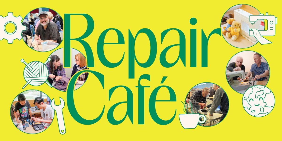 OshawaLibraries's tweet photo. Give new life to your broken small appliances, electronics, jewelry, clothing, &amp; more. Our skilled volunteers can show you how to make repairs to keep items out of landfill and save you money! 

📍Jess Hann Branch
📆May 30 at 1 pm
More info ➡️ https://t.co/UPBhOqqrkY https://t.co/snnoIfRRyv