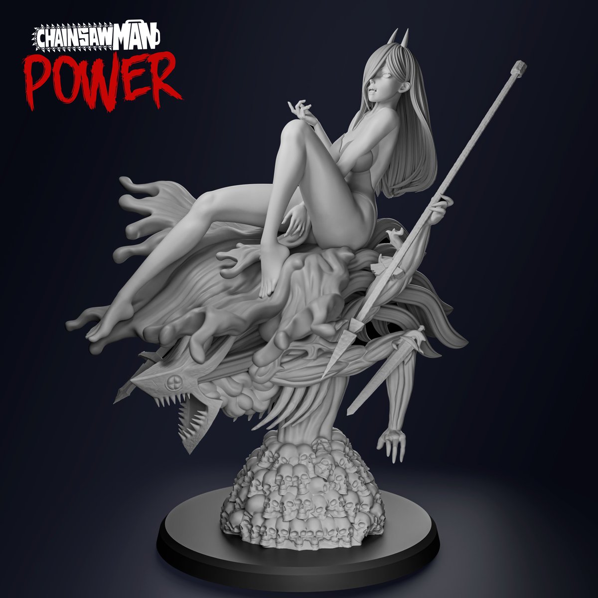 Alan_sebas030's tweet photo. My latest Power figure from Chainsaw Man. What do you think?
#ChainsawMan #3DArt #Blender https://t.co/r3pTItBFTY