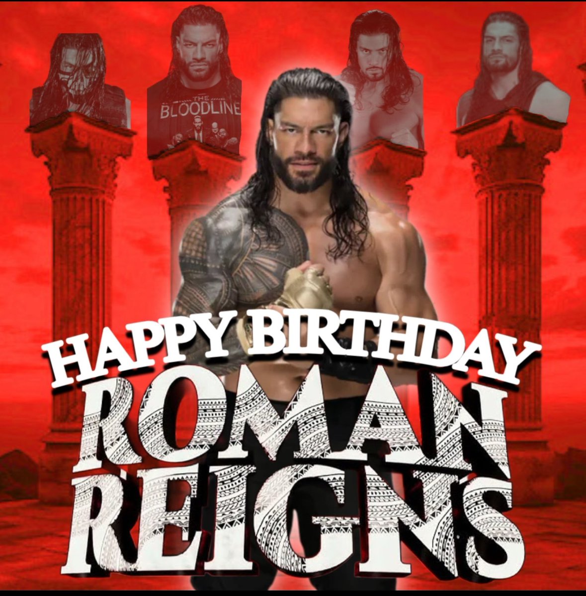 AprilJackon's tweet photo. Day 25 of celebrating #25DaysOfRomanReigns
We finally made it to this special day!, Happy Birthday to our hero @WWERomanReigns ๐ ๐ฅณ, wishing you a bless and great Birthday today and many more ahead YESSIR! โ๏ธ ๐ https://t.co/ds8TNv4vt7