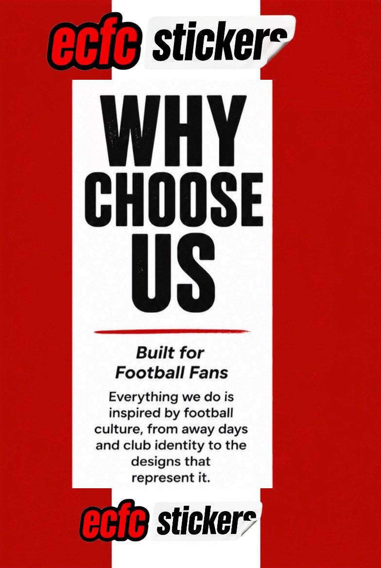 ECFCStickers's tweet photo. Why should you order for ECFC Stickers?

#ECFC #OneGrecianGoal #SemperFidelis https://t.co/0BQMbVWS9l