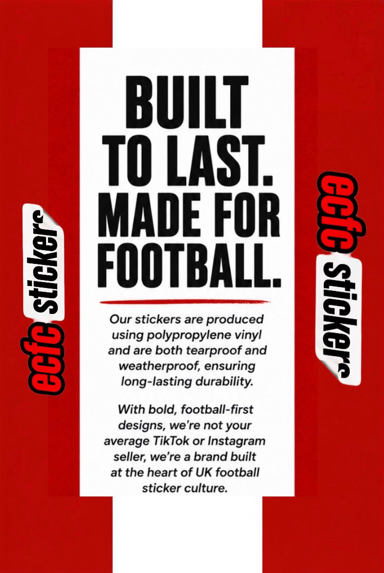 ECFCStickers's tweet photo. Why should you order for ECFC Stickers?

#ECFC #OneGrecianGoal #SemperFidelis https://t.co/0BQMbVWS9l