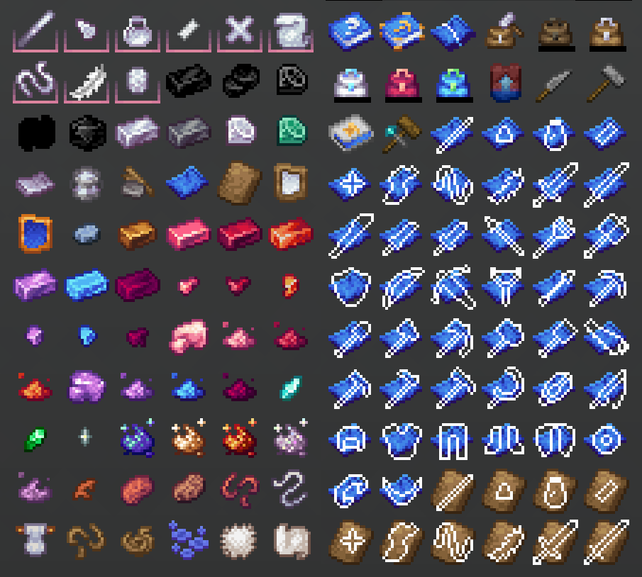 harunobits's tweet photo. Just released my new resource pack: Silent Update
Ever felt unamused by the programmer art Silent Gear have? This pack aims to make everything more consistent and juicy!

https://t.co/9l3E6jzXPB https://t.co/um4fTOerEn