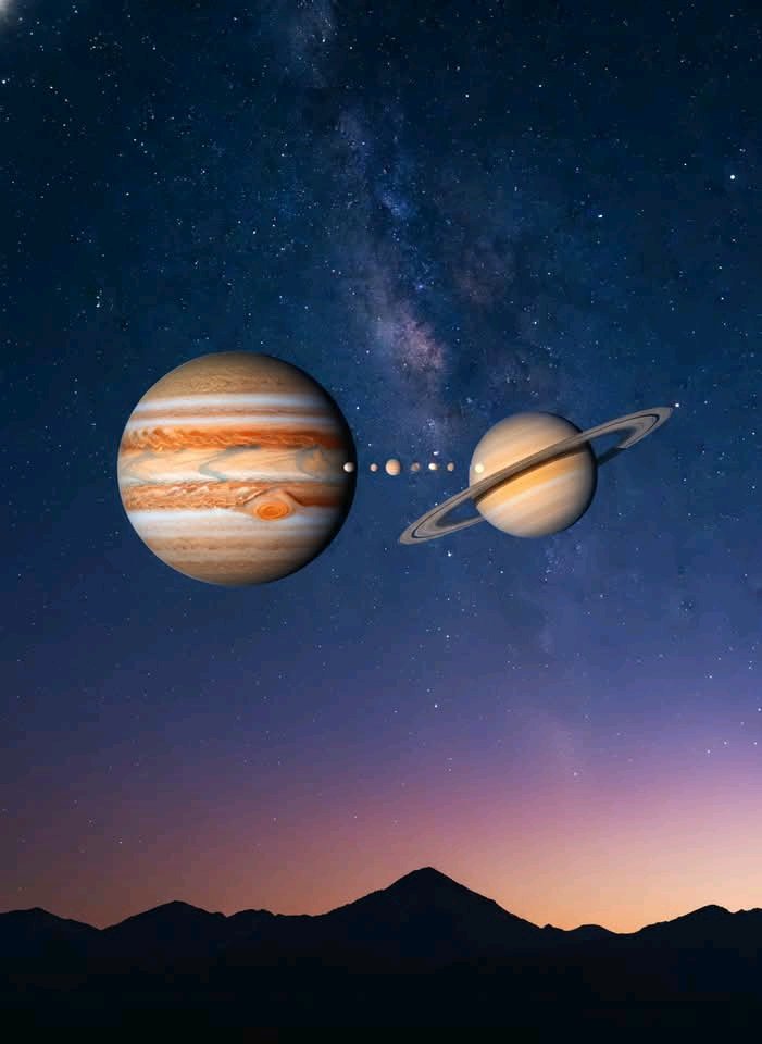 OrgPhysics's tweet photo. 24 May 2026 Morning Sky Double Feature - Jupiter and Saturn Rise Together Early risers are rewarded as Jupiter and Saturn climb into the eastern sky before dawn, creating a spectacular planetary pa... https://t.co/GlIeLwAvCg