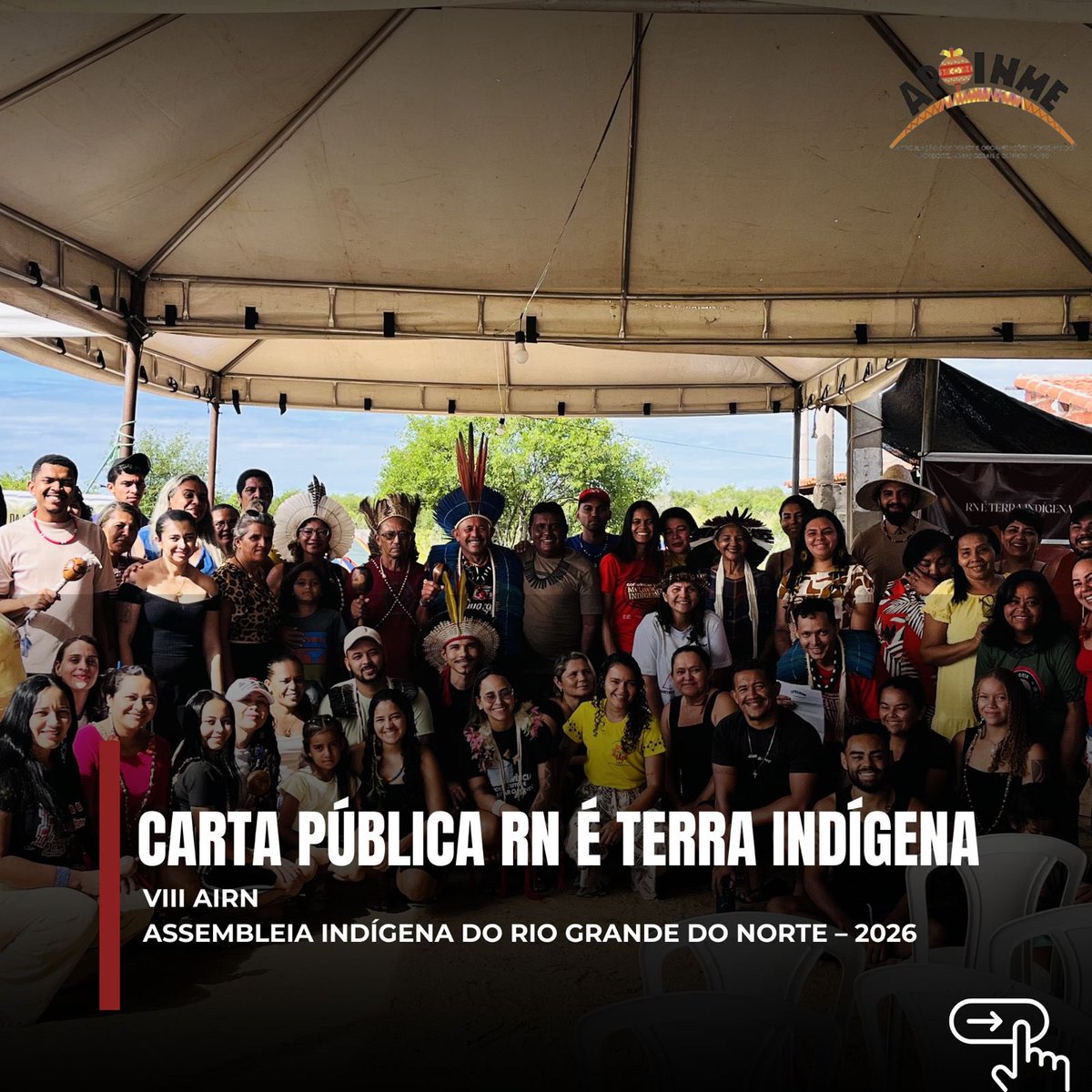 indigenasdorn's tweet photo. 📖Leia na Íntegra a Carta Pública elaborada na VIII AIRN - Assembléia Indígena do Rio Grande do Norte que aconteceu de 18 a 21 de Maio no Território Caboclos de Assu🏹📩

Parte 1/2 https://t.co/vf2isWXf0Q