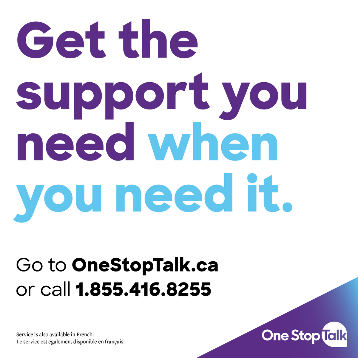 EveryMind_ca's tweet photo. One Stop Talk provides single-session counselling and empowers children, youth and their families with a plan. Visit https://t.co/nxo9Wgrv9V and get the support you need when you need it. #ChildandYouth #MentalHealth #ON https://t.co/6TxmSRZpnH