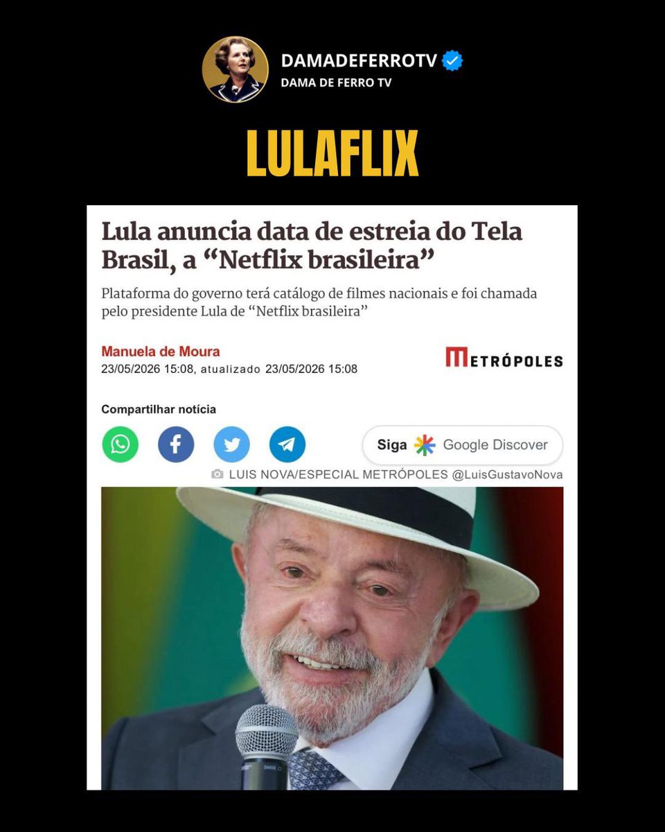 Dama de Ferro tweet media