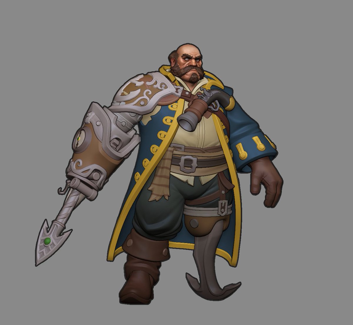 rmzxk's tweet photo. Blockout is done. Moving on to highpoly
Concept by Ryan Metcalf https://t.co/5FxhdpfEE2