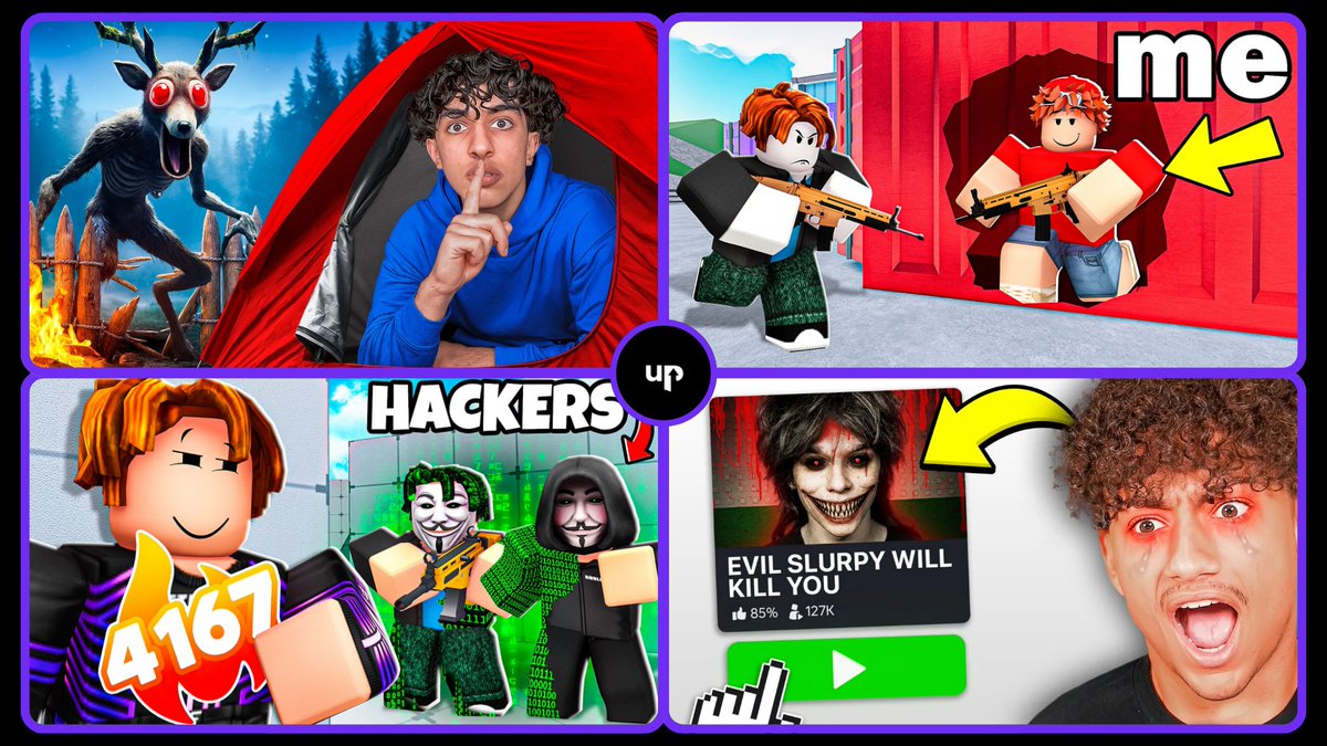 studios_levelup's tweet photo. Recent Roblox thumbnails by Team LevelUp 🚀

✅Colors and contrast that pop in feed
✅Expressions that spark curiosity
✅Visuals made for what this audience clicks

📈Higher CTR and steady channel growth

Looking for thumbmakers? DMs open! https://t.co/ZDfj63yH4I