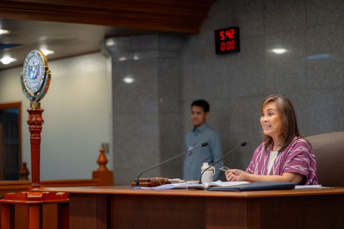 loren_legarda's tweet photo. The Senate today stood firm in preserving its dignity and in defending the Constitution, affirming with steadfast resolve that even in times of challenge, the institution upholds its role as a trusted guardian of democracy and a steady voice for the people.

As temporary presiding officer in my capacity as Senate President Pro Tempore, we approved on Second Reading Senate Bill No. 2092, An Act Declaring the Waling-waling as the National Orchid of the Philippines, where I serve as principal author and principal sponsor. This measure recognizes the Waling-waling as a symbol of our nation’s rich natural heritage and ensures stronger protection for the species, safeguarding its place in our culture and biodiversity. 

We likewise supported the measure to strengthen the National Agriculture and Fisheries Extension System, establishing the Bureau of Agricultural Extension and providing funds to accelerate development in these vital sectors.