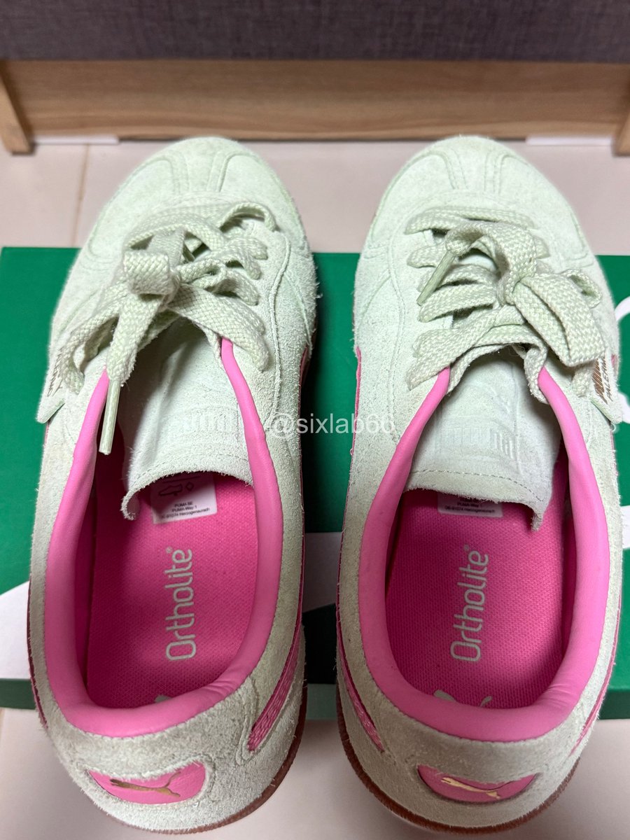 sixlab66's tweet photo. ส่งต่อ Puma Palermo สีเขียว

📌 UK 6 / EU 39 / 25 cm
💯 ของแท้ 100 % ซื้อจาก shop 
⭐️ ป้าย, กล่องครบ

*เคยใส่ไปข้างน���ก 3-4 ครั้ง เคยใส่เปียกฝน 1 ครั้ง

🏷️ 2000 บาท ส่งฟรี

#รองเท้ามือสอง #pumapalermo #เสื้อผ้ามือสอง #ส่งต่อเสื้อผ้ามือสอง #โละตู้ https://t.co/CvukOzAEGb