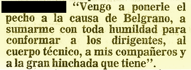 gfarias_MundoD's tweet photo. La Voz del Interior, 16 de enero de 1992, el día que @luifagol llegó a Córdoba para quedar en la historia grande del Pirata cordobés. https://t.co/AkfmCvcL99