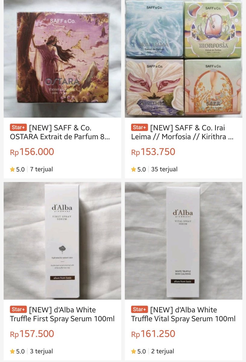 diberkatiii's tweet photo. WTS

✨ Fw cosrx salicylic acid
✨ Parfum teratu white
✨ Mercredi loose powder
✨ Lashboss eyelash curler 
✨ Some by mi aha bha sos kit
✨ Mine perfumery untamed
✨ Dr. Jart Cicapair intensive color correcting repair gel
 
Toko : https://t.co/sGkaZZ35El https://t.co/YrAkj20rM1