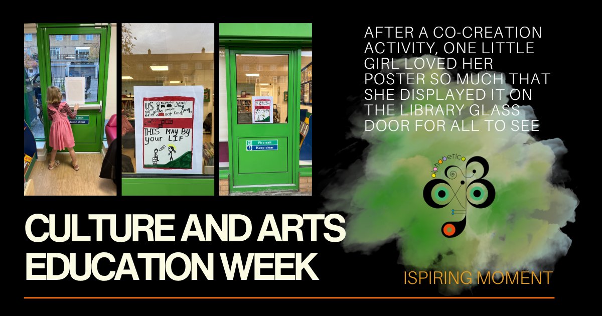 ALPHABETICA_EU's tweet photo. #ALPHABETICA is joining @UNESCO's #Culture and #Arts Education Week ✨

We have compiled some of the most #InspiringMoments from our research work with children, families, educators &amp; artists 🤝 

Here story 1️⃣🖼💕 #ArtsBasedEducation https://t.co/LneJEHdZyT
