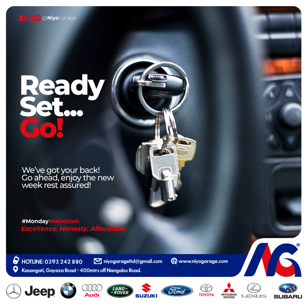 NiyoGarage's tweet photo. We’ve established ourselves as your trusted #carrepair experts, delivering reliable solutions for both internal and external vehicle repair and servicing needs. visit
@niyogarage today and drive with confidence this week. #CallOrWhatsapp:0757001002/0776 202 785 #Zaake #NBSUpdates https://t.co/uvcOG5E4XC