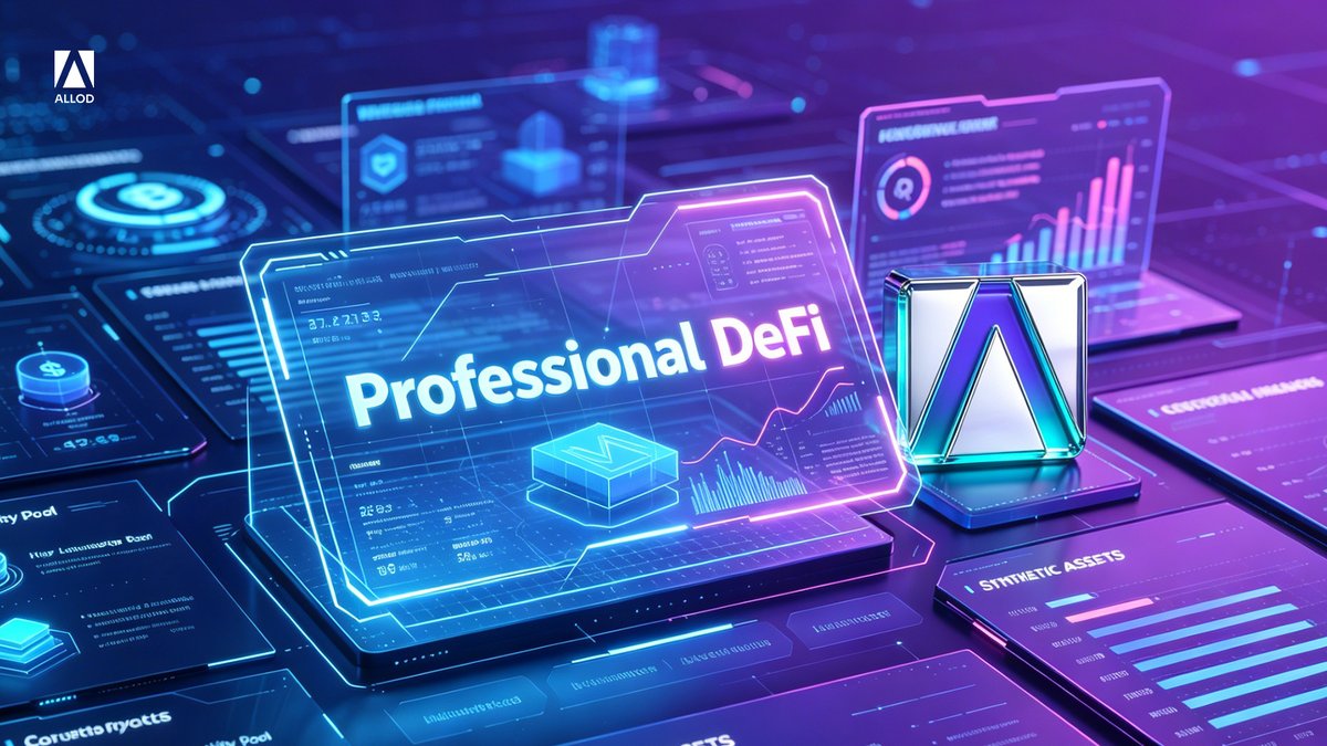 Allod_Official's tweet photo. DeFi is entering a more professional stage.
Speed matters.
Yield matters.
But rules matter more.
How are orders matched?
How are funds settled?
Is the data verifiable?
Allod brings the order book, matching, and settlement on-chain,
making trading more transparent and trustworthy. 🛡

#Allod #DeFiInfrastructure #InstitutionalDeFi #SelfCustody #Crypto #TradingInfrastructure