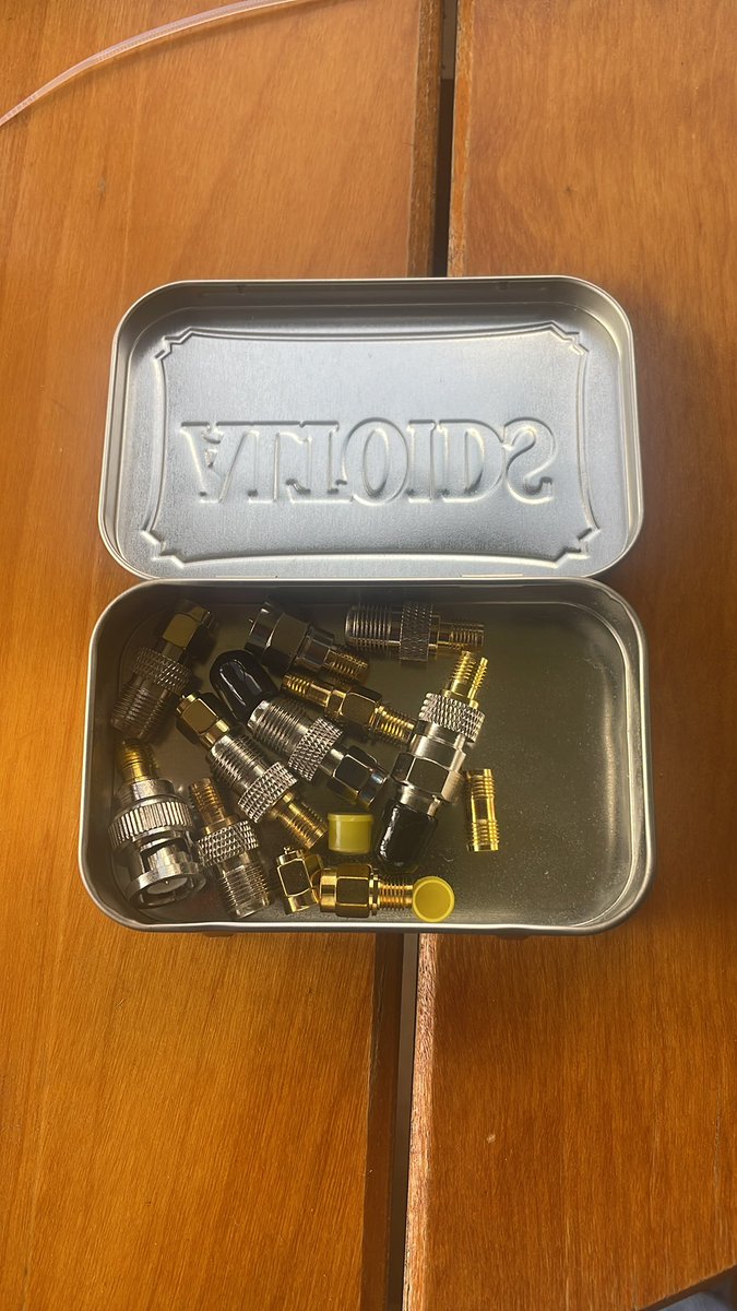 TheStephano's tweet photo. When I grow up I will have something like yours- until then it’s an Altoids tin. https://t.co/qdQBGy4CHs