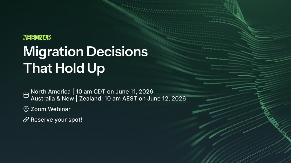 AshlingPartners's tweet photo. 🚨 Automation leaders, this one's for you.

We're hosting Migration Decisions That Hold Up: a live, practitioner-led webinar on June 11th at 10 AM CDT (North America) &amp; June 12th at 10 AM AEST  (Australia &amp; New Zealand).

🔗 Register free → [link in comments] https://t.co/QFVxB2eh1N