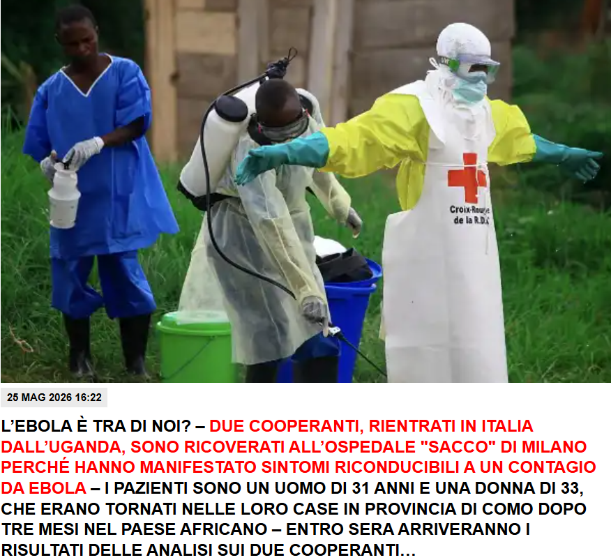 zirconet's tweet photo. Viviamo in un paese il cui #governo non si preoccupa di controllare chi arriva diritto dai focolai di #ebola forse convinti (o ahimè sperano) che uccida solo gli africani. 👏👏👏 https://t.co/MIX0sgaOUI