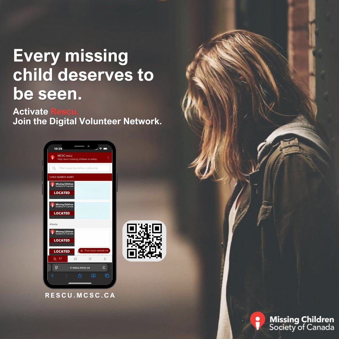 MCSCanada's tweet photo. Observed every May 25, International Missing Children's Day raises global awareness about missing children, offers support to affected families, and promotes child safety measures. On this day, we think of children who remain missing and celebrate those who have returned home. https://t.co/m747xHKR30