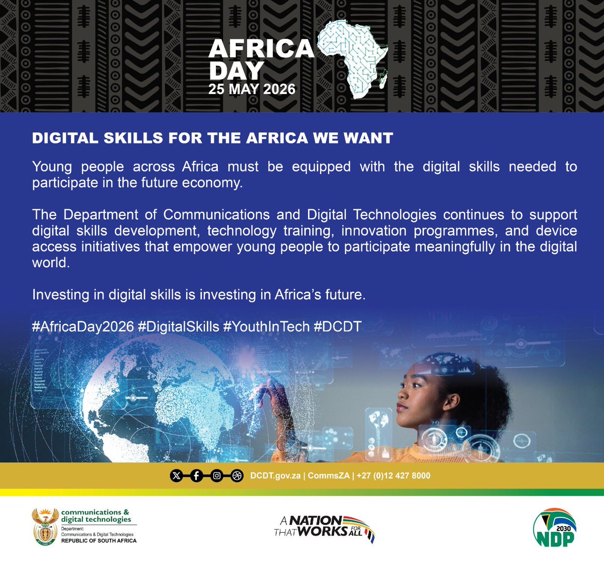 Dept of Communications & Digital Technologies tweet media