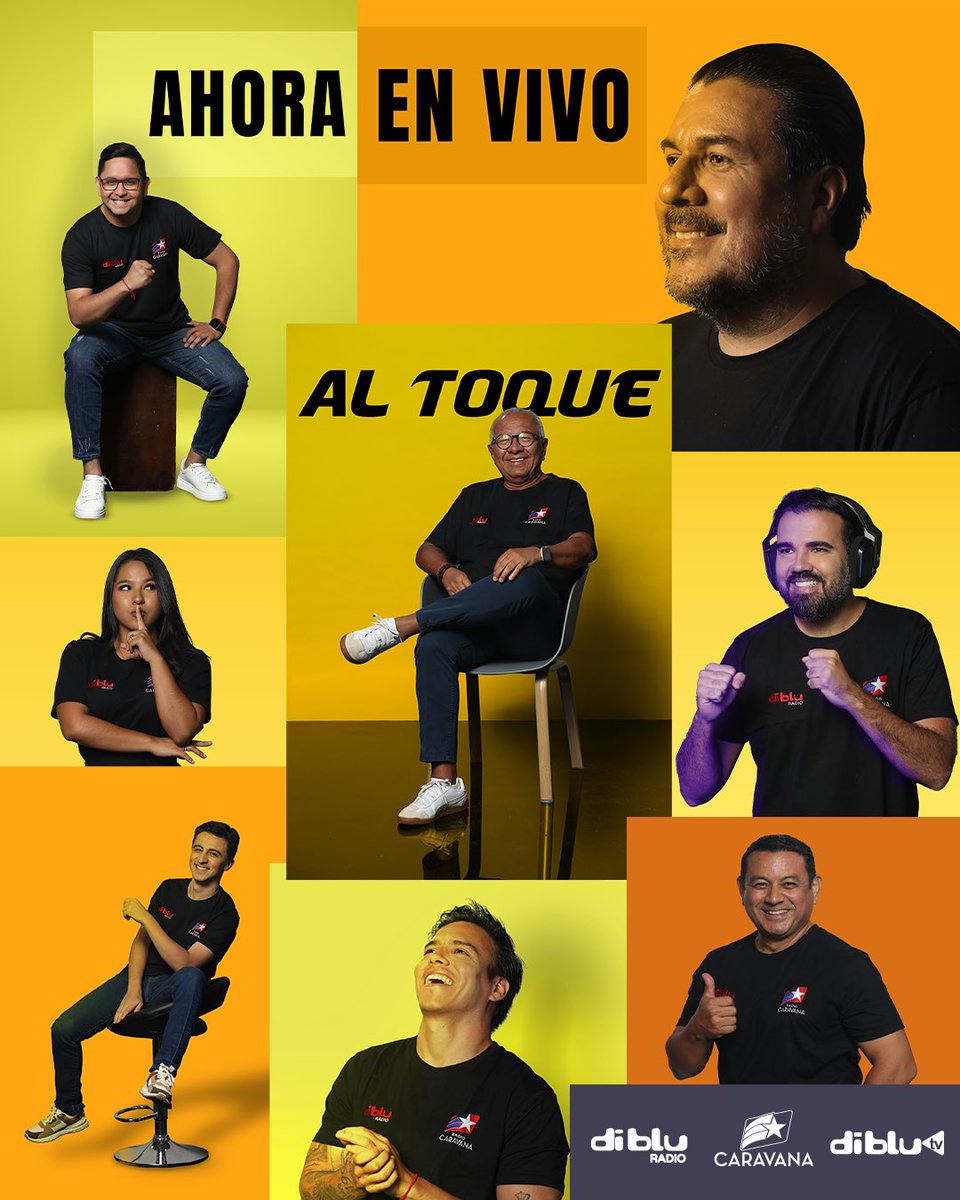 RadioDibluFM's tweet photo. 🔴 ¡AL AIRE EN #AlToque! 📻
🎙️ @CarlosVictorM
🎙️ @gallardogerman
🎙️ @SanchezJoselo
🎙️ @eduardoerazov
🎙️ @joacosaavedraq
📻 Diblu FM - Caravana AM
📱 https://t.co/pLizxSecvX
🌐 #DibluTV https://t.co/rXy2MdhA6E https://t.co/Aff4wgpqui