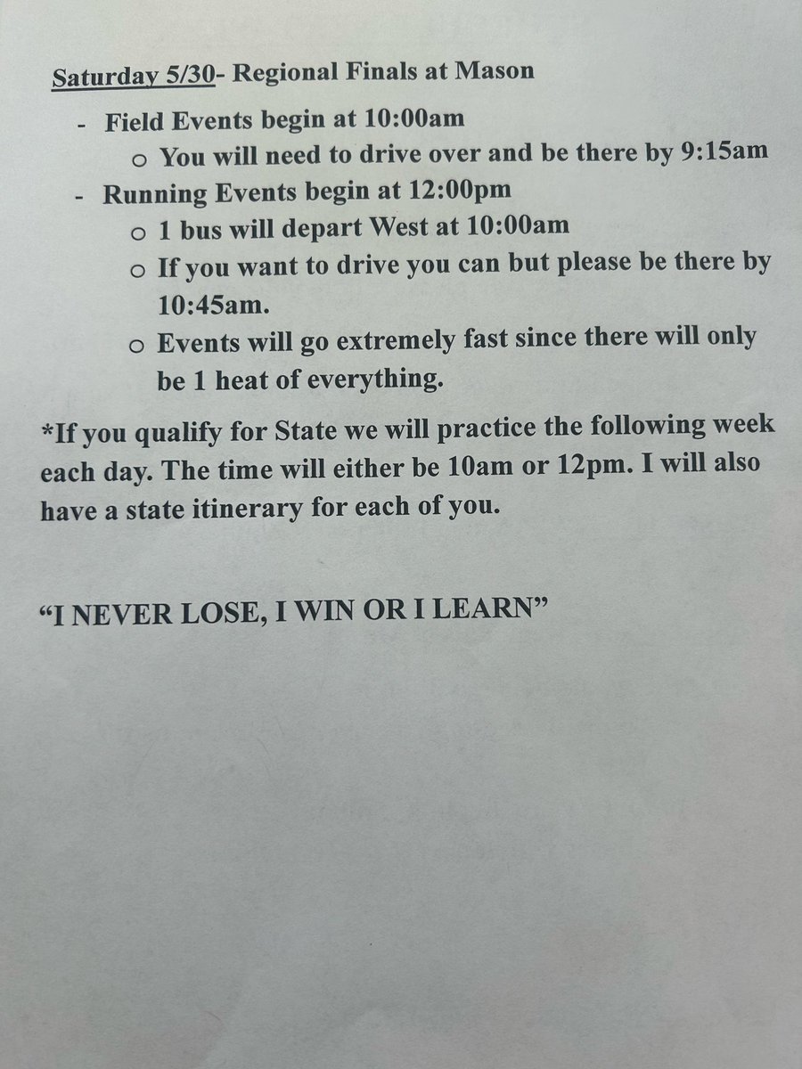 Lakota West Track & Field tweet media