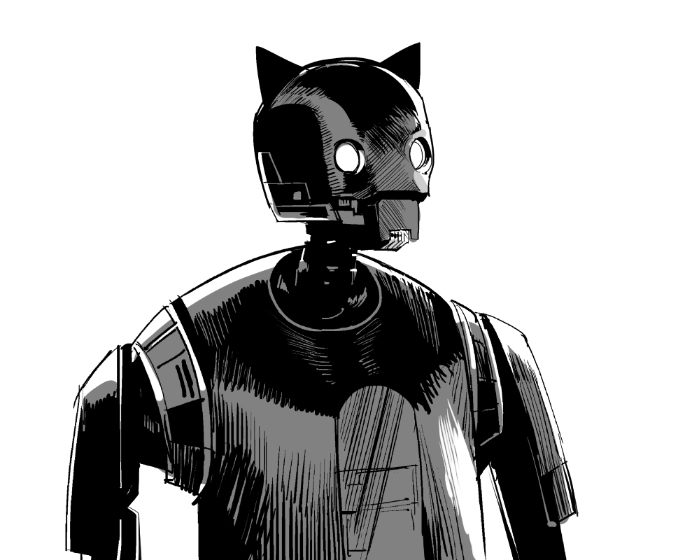 ローグ・ワンを見た当時に描いた絵 