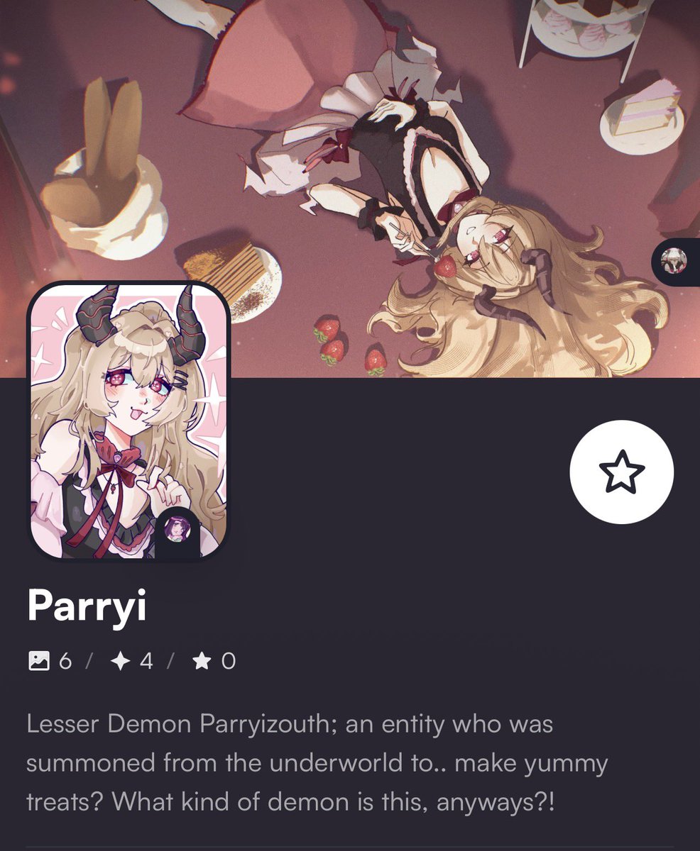 Parryi 🍰🦇 || Culinary VTuber tweet media