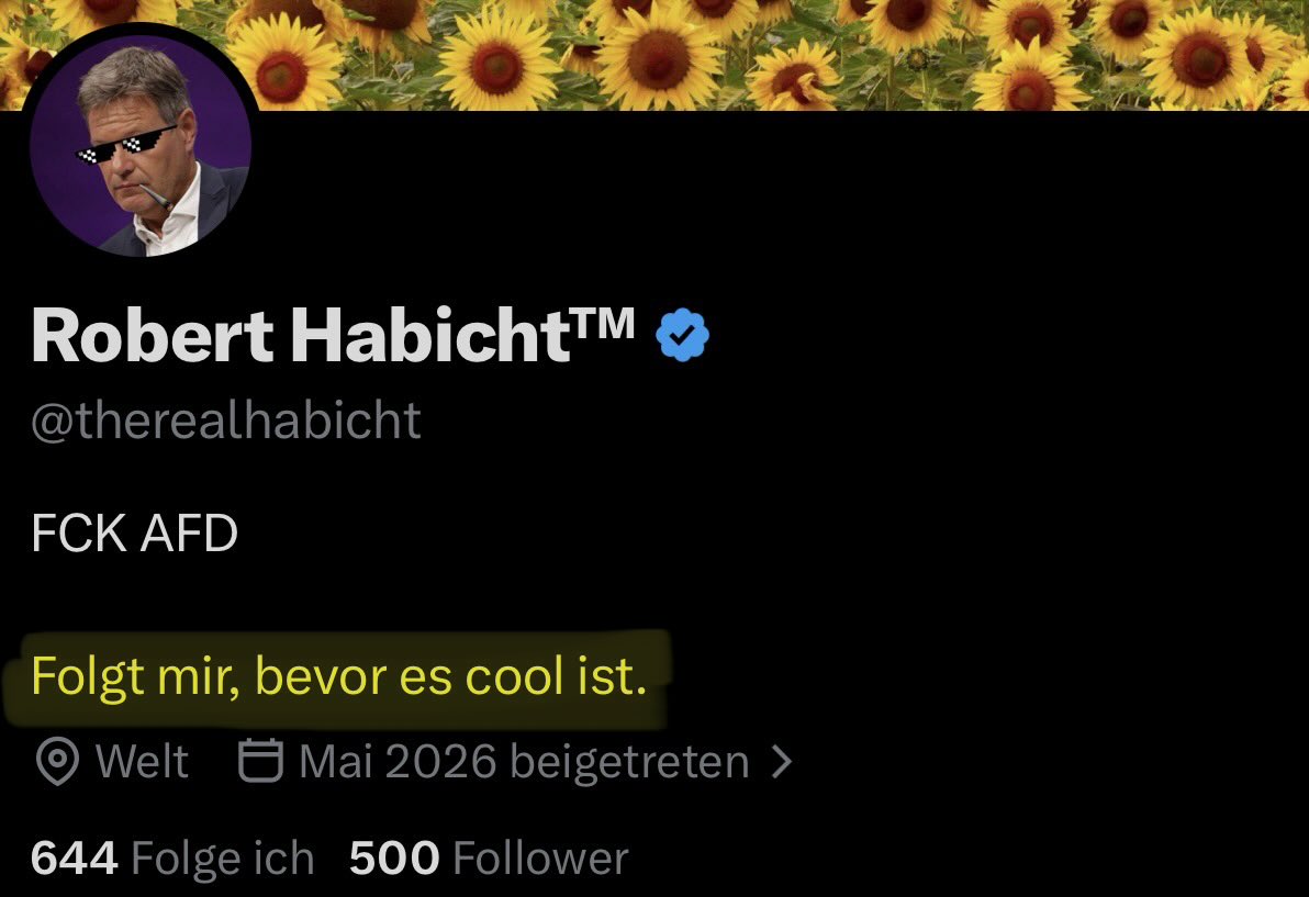 Robert Habicht™ tweet media
