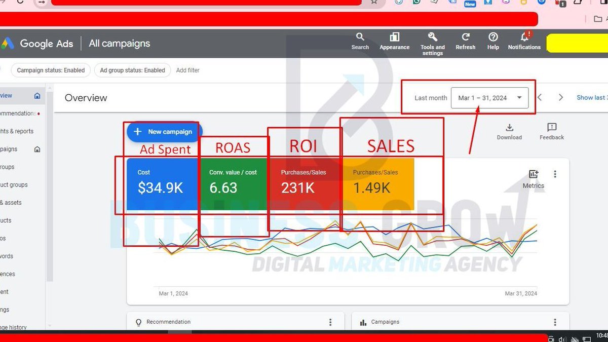 bussinesgrow's tweet photo. 🚀 Turn Your Google Ads Into a Sales Machine! 💰📈

🔥 Ad Spend: $34.9K
🔥 ROAS: 6.63X
🔥 ROI: 231K
🔥 Sales: 1.49K+

📞 Contact Us
🌐 Visit: https://t.co/c16UUfapmF
📧 Email: info@buisnesgrow.com
📱 WhatsApp: 01346-734540

#GoogleAds #BusinessGrowth #Financial_Boycott_BELIFT https://t.co/zOUjzCKfwf