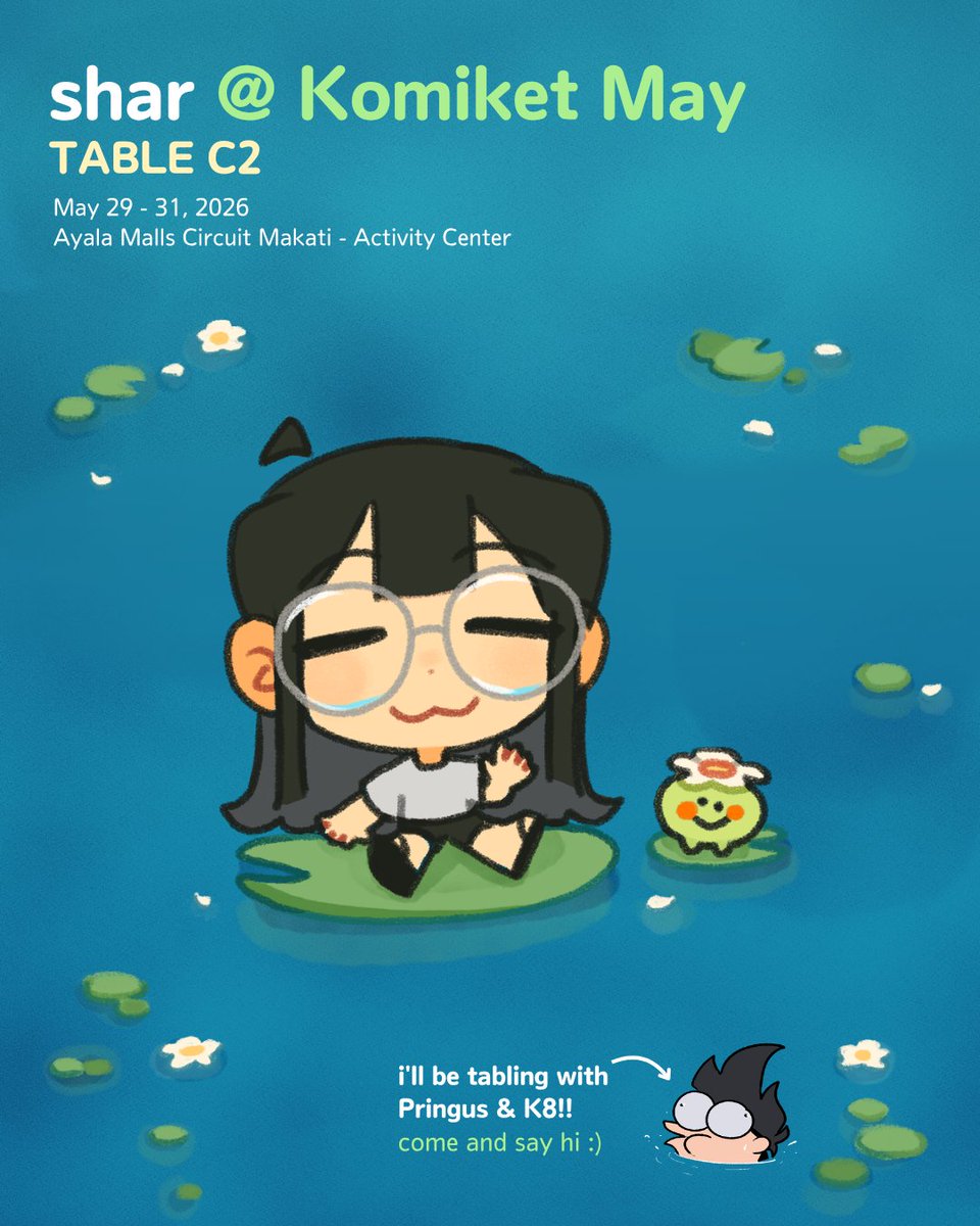 shar •̀.̫•́✧ @ Komiket May tweet media