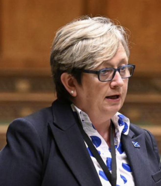 heraldscotland's tweet photo. Joanna Cherry has told journalists that while she looks forward to the sentencing of Peter Murrell next month, justice 'needs to be seen to be done' to the people in the party who 'actively covered up scrutiny of the party's finances'.

She said: "I feel very angry because while Nicola Sturgeon was squandering the many opportunities that were afforded to the movement to further the cause of independence, her husband was squandering the money that ordinary, decent nationalists had given to the party to do that.

"I am angry and disgusted today.

"I am looking forward to justice being seen to be done to Mr Murrell but justice also has to be seen to done to the people who actively covered up scrutiny of the party's finances." 👇