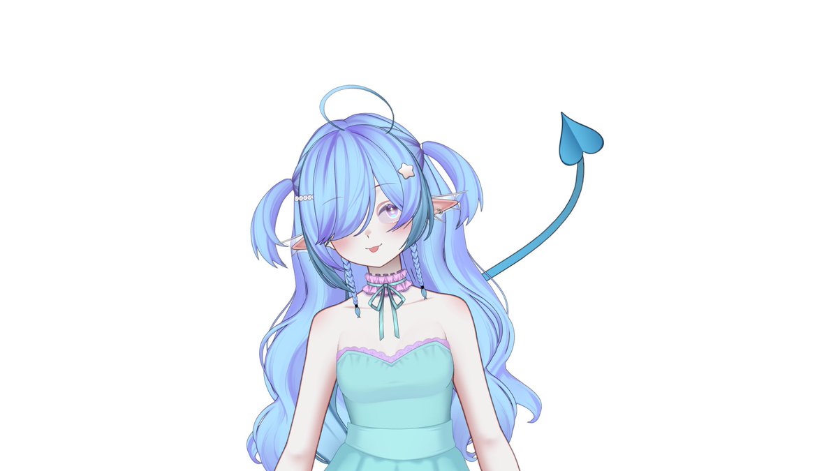 YuukiYokai's tweet photo. 🗓 Today is VTuber's Day !!
 QRT this with what kind of VTuber you are~ 
 Ohayou! I'm Yuuki a Yandere demon reaper who is often found in puppy form to bring the souls I keep comfort, but I also have my succubus jellyfish form too! The souls are all mine and you cannot escape me! https://t.co/nl4nzAM6xv