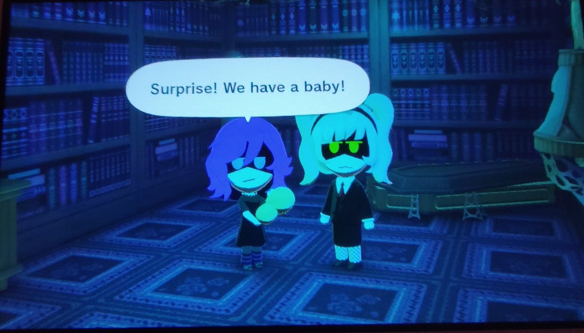 Apples_are_gray's tweet photo. Well um they had a baby but uzi's didn't try a single bit. I need help with a name for her I don't have a name for their kid
#juzi https://t.co/NLNTJX0zgm