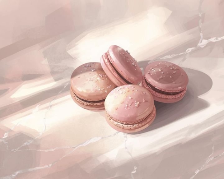 OversethHaleigh's tweet photo. Art of the Day! "Girly Macaroons". Buy at: https://t.co/RfGNdvChgB https://t.co/3rW1OUKmOK