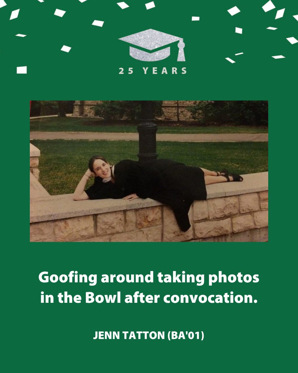 UsaskAlumni's tweet photo. 🎉 25 years strong! 🎉

The USask Class of 2001, our Silver Grads, are celebrating a quarter‑century of memories and milestones.

Swipe through a few of the stories and photos they shared, and explore the full celebration: https://t.co/w8B7XTDHpU

#USask #USaskAlumni https://t.co/gYUH6HInTd