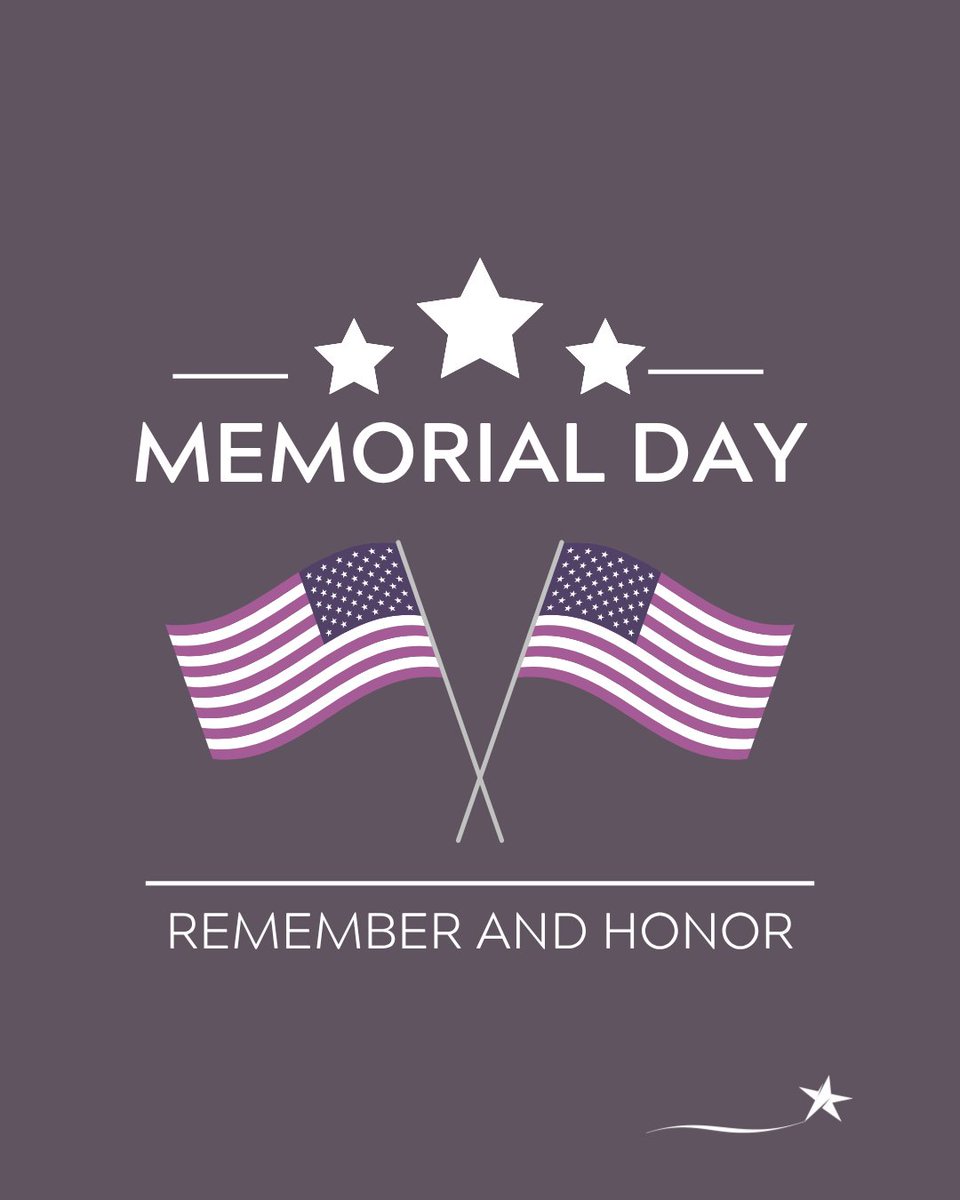 Northstarfd's tweet photo. This Memorial Day, we pause to honor and remember the brave men and women who made the ultimate sacrifice for our freedom. 
❤️🤍💙 https://t.co/eiC3oASKAC