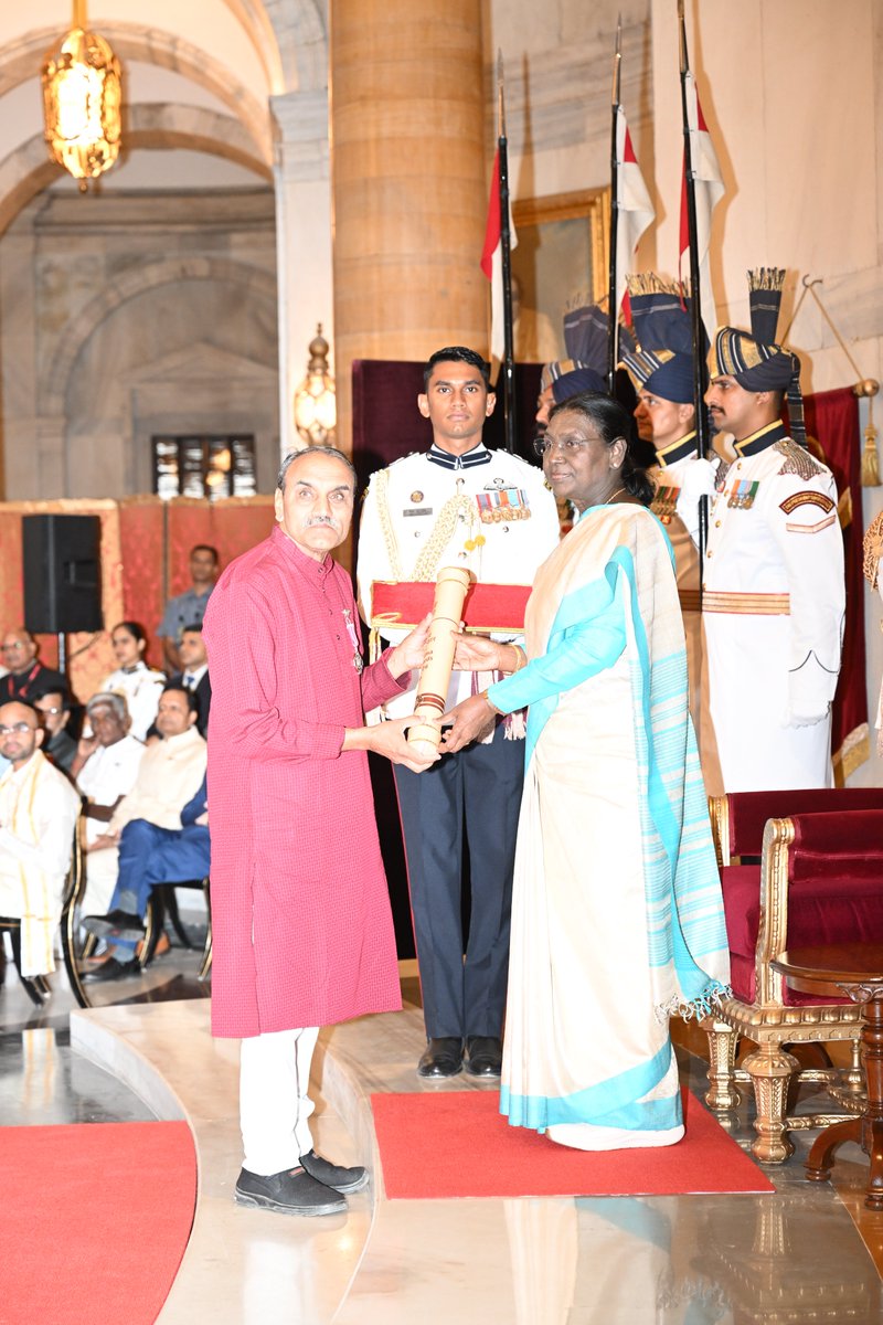 President of India tweet media
