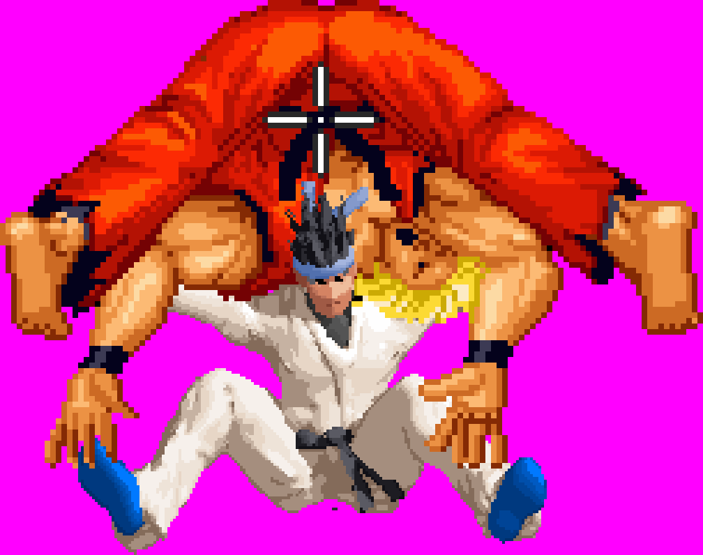 dededescolor's tweet photo. AIGOを公開するときにサンプルキャラが6~8体必要なんだけど版権キャラだと怒られるので昔のやつを切り貼りして薄く延ばして作ろうと思う https://t.co/U52YY9udee