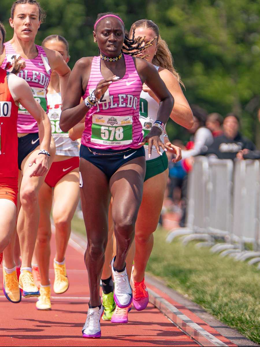 ToledoXCTF's tweet photo. It's race week 🏃 

The Rockets kick off the 2026 NCAA East Preliminary Round with Melody Jebwiot in the 10,000m on Thursday, May 28 at 9:10 p.m. 🚀 

#TeamToledo | @keybank https://t.co/n8xAakmU2N