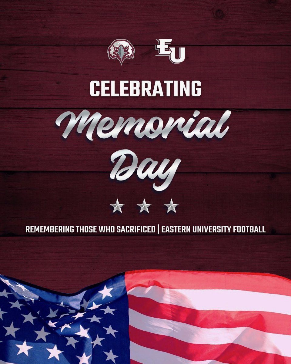 Eastern University Football tweet media
