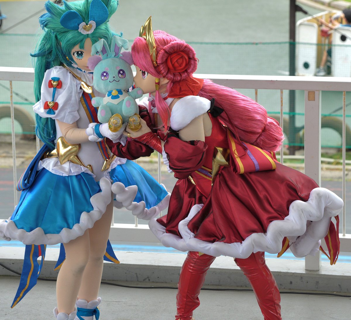 Log_elec's tweet photo. 2026/05/24 PM
ナビーユの匂いタイム
#プリオケ #関西サイクル #着ぐるみ https://t.co/NBMcMG1omv