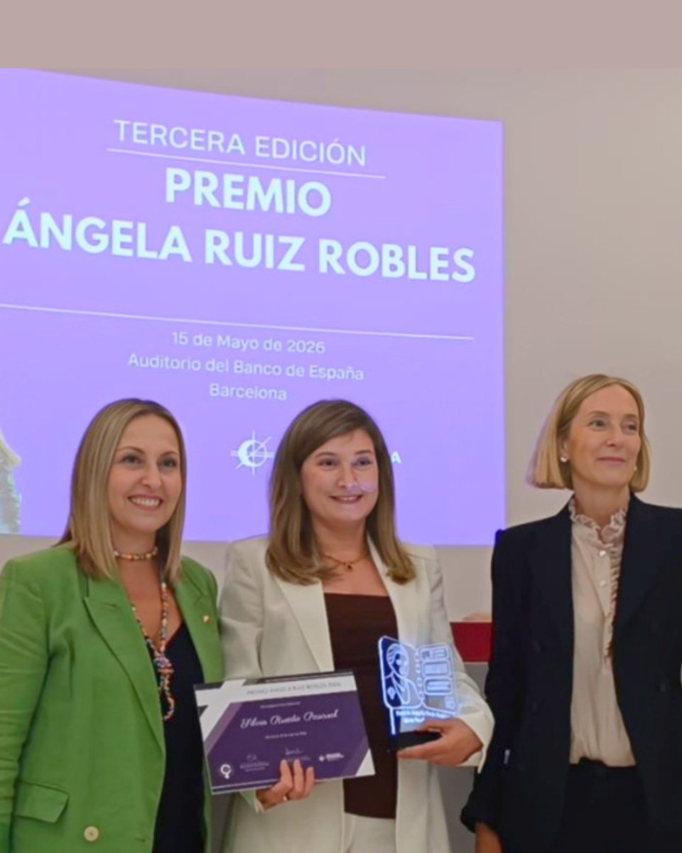 coddii_org's tweet photo. La profesora de la Escola Tècnica Superior d’Enginyeria (ETSE-UV) de la Universitat de València, Silvia Rueda Pascual, ha recibido el Premio Ángela Ruiz Robles 2026, otorgado por el grupo Mujeres en Ingeniería Informática del CCII
https://t.co/tflqepOFkh https://t.co/VPq93d1mHq