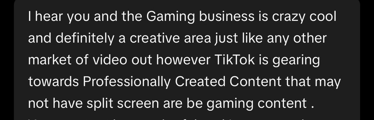 vanessuh's tweet photo. @JoJoJosiah_ they basically hit me w the “gaming is cool and all but we dgaf” https://t.co/6FW53zycrL