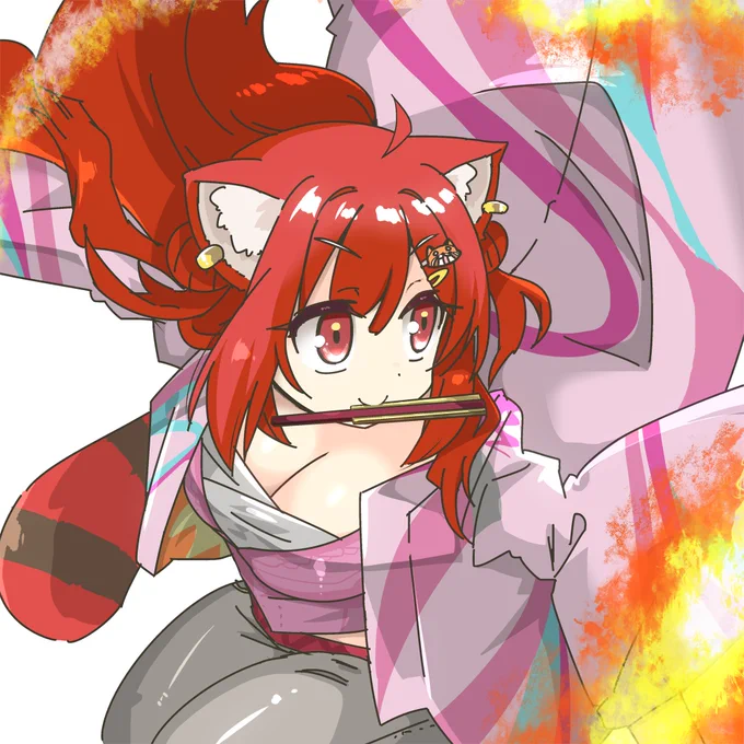 #ラトアート 舞コスぷてち! スト6配信の楽しそうにプレイしてくれてるの好きです