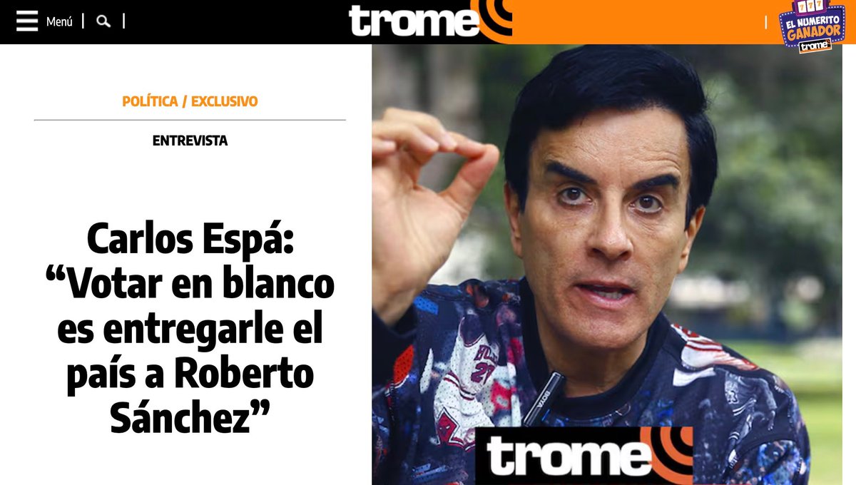 Derechistas haciendo campaña por Roberto Sánchez tweet media