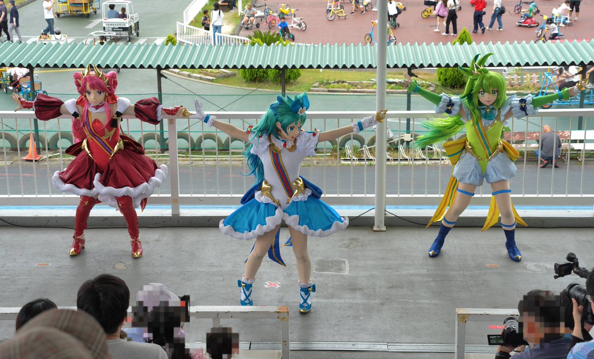 Log_elec's tweet photo. 2026/05/24 PM
ダンスタイム
#プリオケ #関西サイクル #着ぐるみ https://t.co/Zrfg4hmqMs
