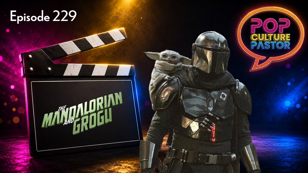 PopCPastor's tweet photo. NEW EPISODE 🎙️ This is the Way.
We brought in a Star Wars superfan to review The Mandalorian & Grogu!

⚔️ Why it's the "Temple of Doom" of Mandalorian
🎵 The one thing critics actually agree on
🎬 More Marty Scorsese, please
🛐 A Pastor's Corner on "The Way" + why the creed isn't the legacy

Plus full Star Wars movie rankings and the return of the Toxic Mom Group.

Full spoilers after the news segment. 👇
🔗 [link in comments/bio]

#TheMandalorianAndGrogu #Mandalorian #Grogu #StarWars #ThisIsTheWay