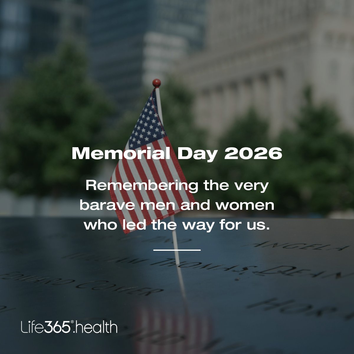 Life365Inc's tweet photo. Today we honor the brave men and women who led the way and sacrificed for our country. #MemorialDay is a reminder to be thankful for the freedoms, opportunities, and values we share as Americans.

“...secure the Blessings of Liberty to ourselves and our Posterity.” 🇺🇸 https://t.co/0urAqf70IE